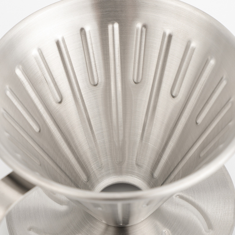 Eco-Friendly Coffee Drip Filter | Double-Mesh SUS304 Stainless Steel | Paperless Barista Pour-Over