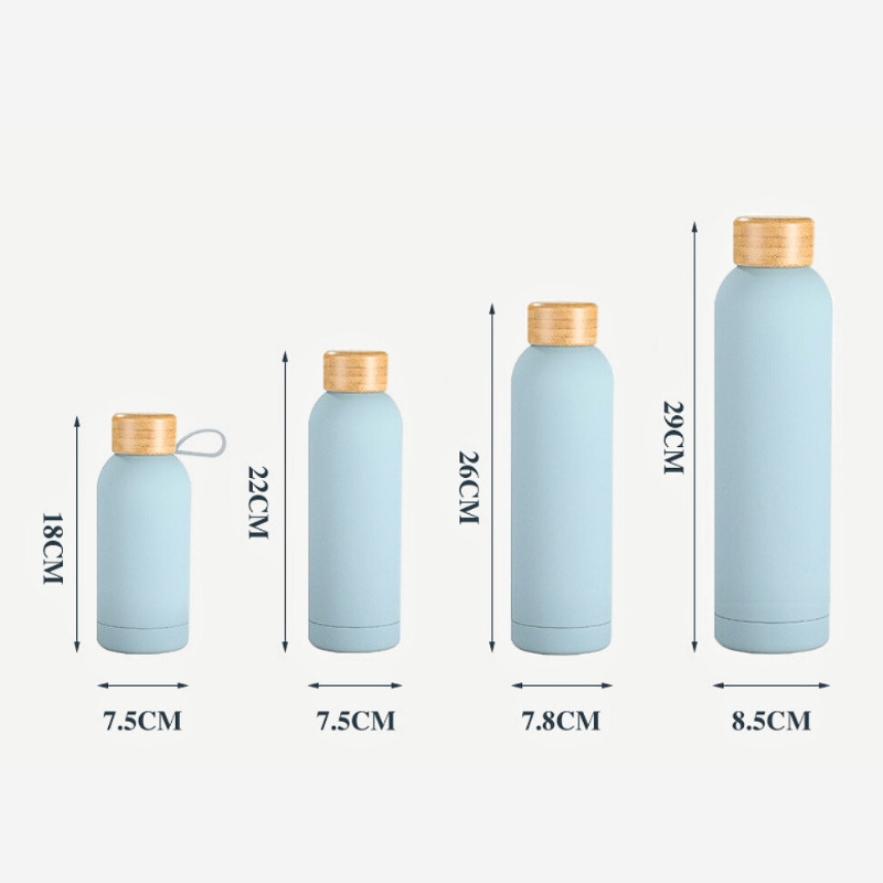 Classic Narrow-Mouth SUS304 Sports Bottle | High-Grade Thermal Flask | Gym Water Jug