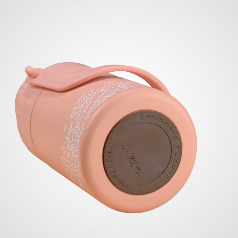 One-Touch Flip Sports Flask with Infuser | 20oz Vacuum | Fitness Wholesale