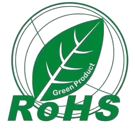 RoHS mark shown on the test report