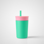 12oz Kids Insulated Tumbler | Spill-Resistant Flexible Straw | Safety Hydration Bottle