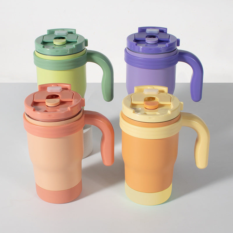 14oz Kids Insulated Mug | Safe Dual-Drink Lid with Straw | Impact-Resistant Toddler Tumbler