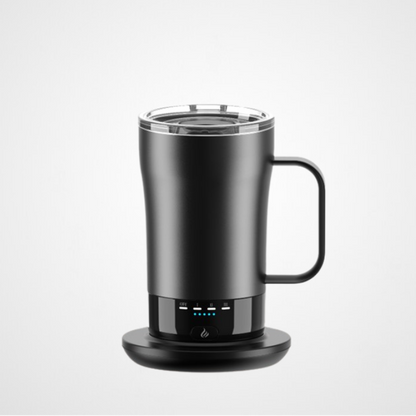App-Controlled Smart Heated Coffee Mug | 14oz LED Display | High-End Tech B2B