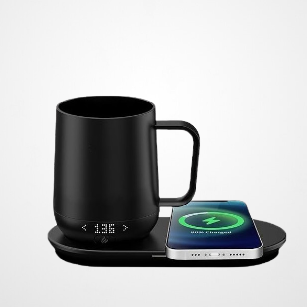 Barista Smart Warmer Mug Set | Wireless Heating Base | Luxury Corporate Gift