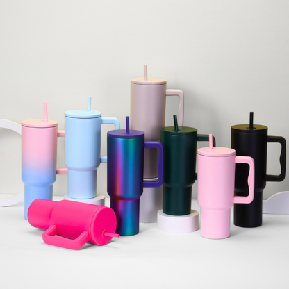 Elite Insulated Car Tumbler | 30oz-40oz Stainless Steel | Premium Corporate Custom Cup