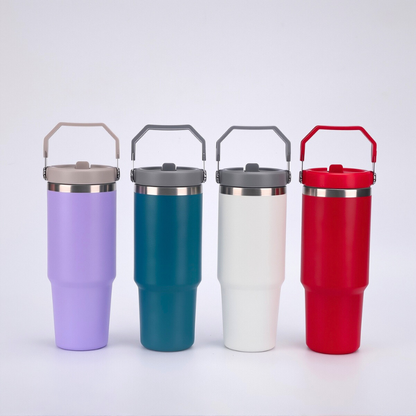 Classic Insulated Car Cup | 30oz Double-Wall Vacuum | Corporate Giveaway Bulk