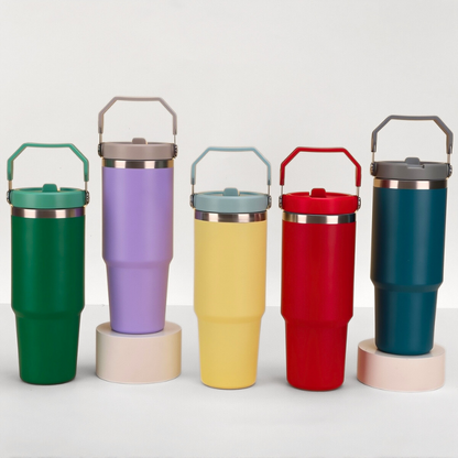 Classic Insulated Car Cup | 30oz Double-Wall Vacuum | Corporate Giveaway Bulk