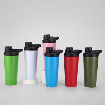 Vacuum Insulated Gym Protein Shaker | 750ml Leakproof | Bulk Sports Sourcing