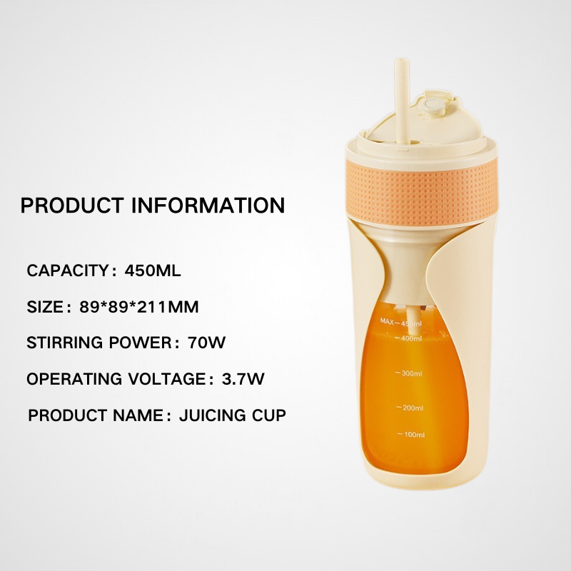 Portable 6-Blade Smoothie Juicer Cup | USB-C Rechargeable | Lifestyle Wholesale