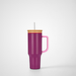High-Conversion 40oz Insulated Travel Tumbler | Heavy-Duty Handle | B2B Wholesale