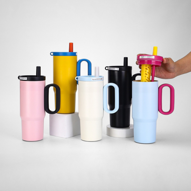 Promotional 40oz Event Travel Mug | Double-Wall Vacuum | Custom Logo Wholesale