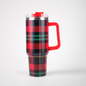 Vibrant Patterned Car Mug | 40oz Double-Wall with Handle | Customized Print Bulk