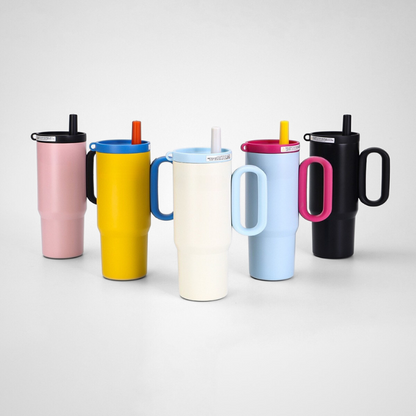 Promotional 40oz Event Travel Mug | Double-Wall Vacuum | Custom Logo Wholesale