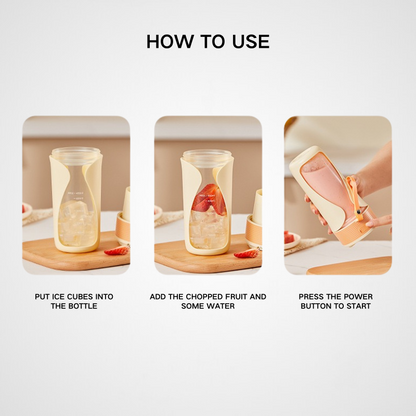 Portable 6-Blade Smoothie Juicer Cup | USB-C Rechargeable | Lifestyle Wholesale