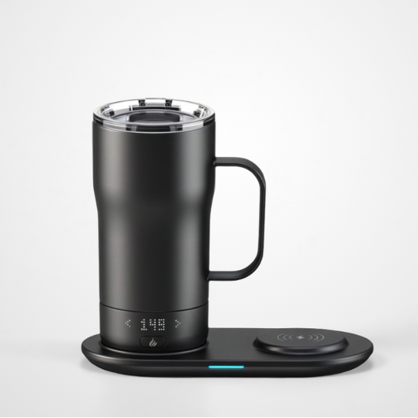Intelligent Smart Self-Heating Desk Mug | 18oz XL | Executive Custom Wholesale