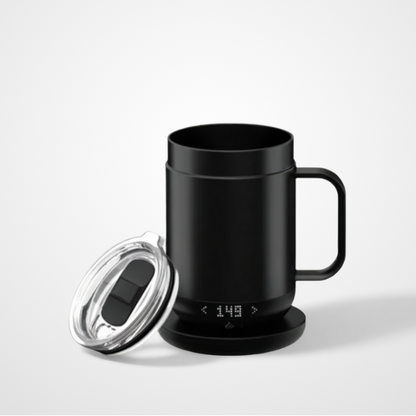 Smart Heated Car Cup | Wireless Charging Warmer Base | Tech Executive Wholesale