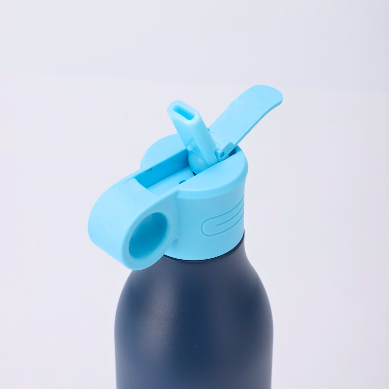 550ml All-Purpose Thermal Straw Bottle | Wide Opening Cap | Durable Gym Flask
