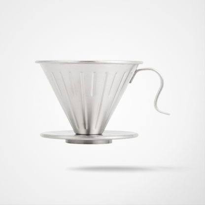 Eco-Friendly Coffee Drip Filter | Double-Mesh SUS304 Stainless Steel | Paperless Barista Pour-Over