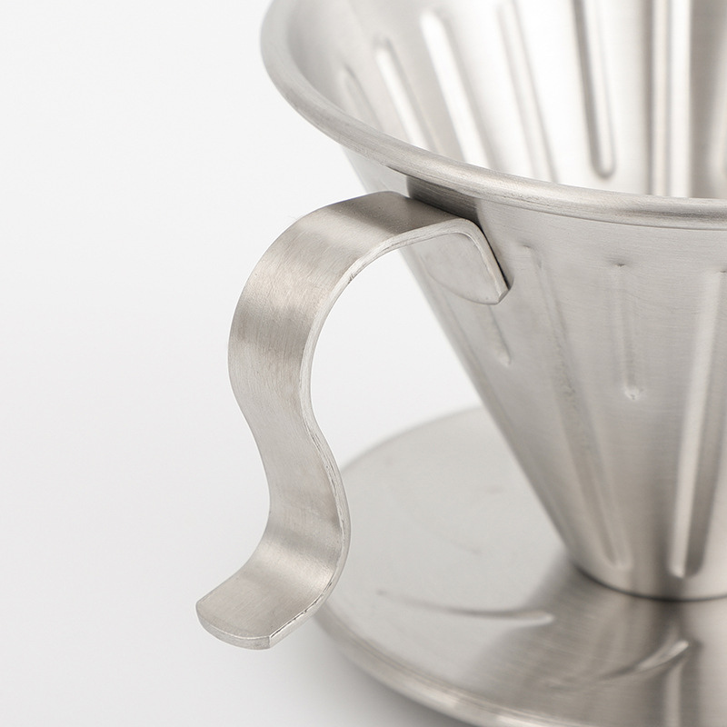 Eco-Friendly Coffee Drip Filter | Double-Mesh SUS304 Stainless Steel | Paperless Barista Pour-Over