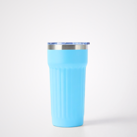 Classic Everyday Travel Tumbler | 20oz Double-Wall Powder-Coated | Office Gifting Bulk