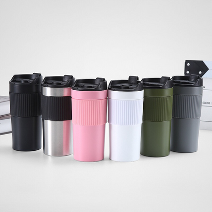 Portable French Press Coffee Maker | Double-Wall SS | B2B Professional Collection
