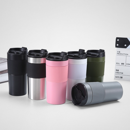 Portable French Press Coffee Maker | Double-Wall SS | B2B Professional Collection