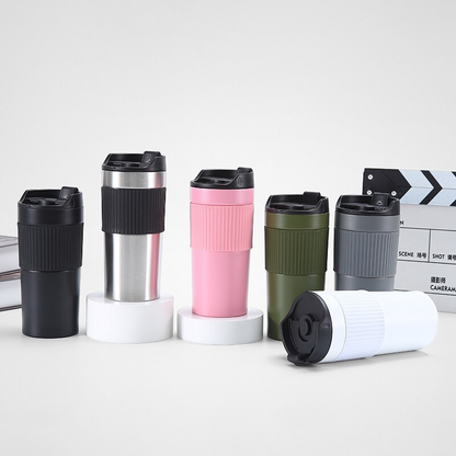 Portable French Press Coffee Maker | Double-Wall SS | B2B Professional Collection