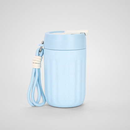 Premium Titanium-Coated Coffee Mug | Double-Wall Vacuum | B2B Specialty Cup