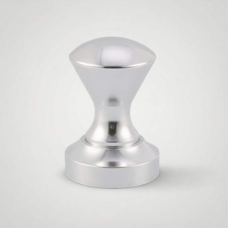 Heavy-Duty Espresso Coffee Tamper | 58mm Flat SUS304 Wood Base | Cafe Barista Bulk