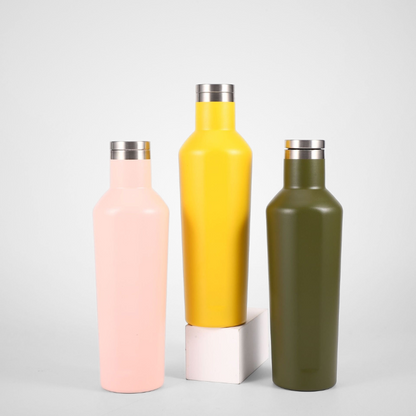 Diamond Hexagonal Travel Vacuum Flask | 500ml Geometric Style | Trendy Wholesale