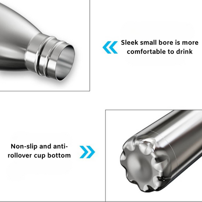 Self-Sterilising Smart Vacuum Bottle | UV-C Sterilizer Lid | Premium Health Tech