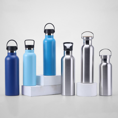 Matte Active Hydration Bottle with Loop Lid | 600ml-1000ml | Sports Bulk