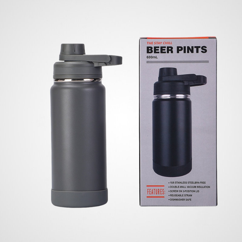 Double-Wall High-End Office Flask | 350ml-1000ml Large Capacity | B2B Bulk