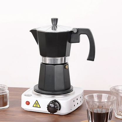 Portable Electric Moka Pot Espresso Set | Premium Barista Travel Kit | Luxury Gifting Bulk