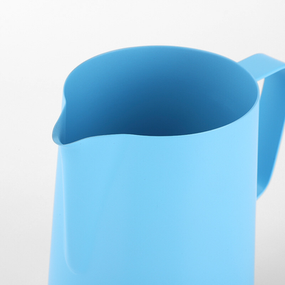 Espresso Steaming & Frothing Pitcher | Ergonomic Loop Handle | Commercial Grade Milk Jug