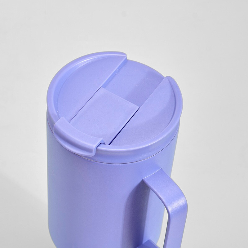 Universal Vacuum Travel Mug | 40oz Double-Wall Handle | Corporate Promo Bulk