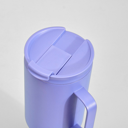 Universal Vacuum Travel Mug | 40oz Double-Wall Handle | Corporate Promo Bulk