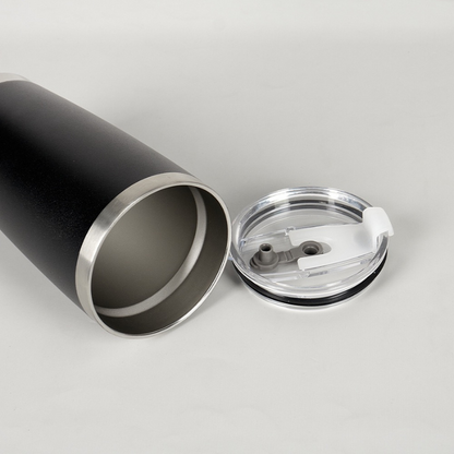 Sleek Car-Friendly Travel Tumbler | 20oz Double-Wall Vacuum | Retail & Gifting Bulk