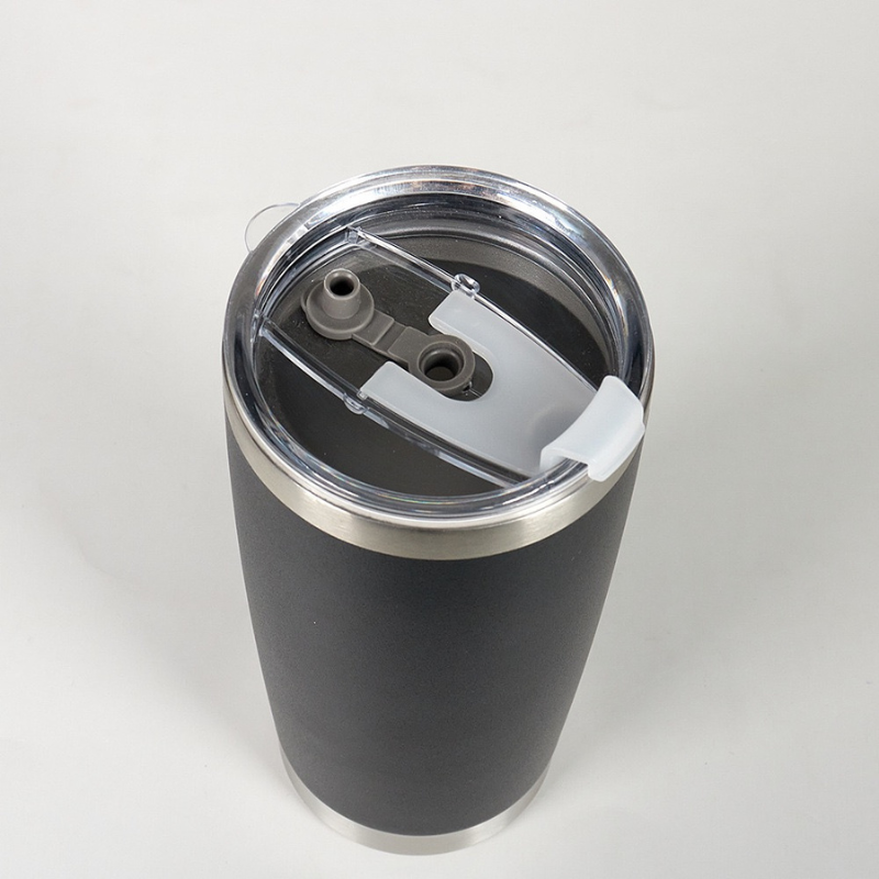Sleek Car-Friendly Travel Tumbler | 20oz Double-Wall Vacuum | Retail & Gifting Bulk
