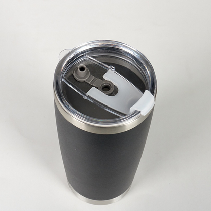 Sleek Car-Friendly Travel Tumbler | 20oz Double-Wall Vacuum | Retail & Gifting Bulk