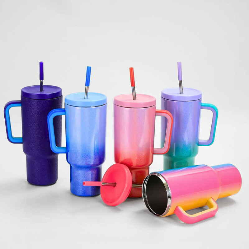 40oz Travel Thermos | Integrated Solid Carry Handle | Pro-Grade Sports Flask