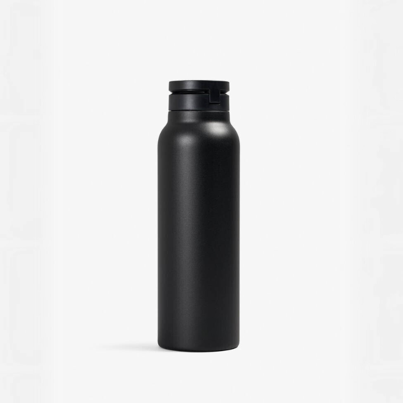 24oz MagSafe Insulated Water Bottle | Dual-Use Phone Mount Loop Lid | Sleek Gym Flask