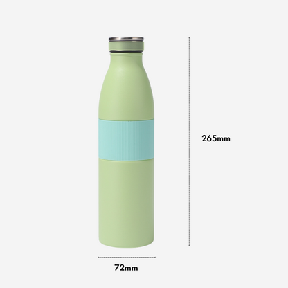 650ml Thermal Sports Flask | Protective Non-Slip Silicone Sleeve | Gym Milk Bottle