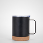 Aesthetic Office Coffee Mug | 12oz Double-Wall with Cork Bottom | Executive Bulk