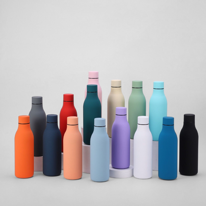 Classy Cola-Shaped Vacuum Flask | Double-Wall Custom | Promotional Bulk Supply