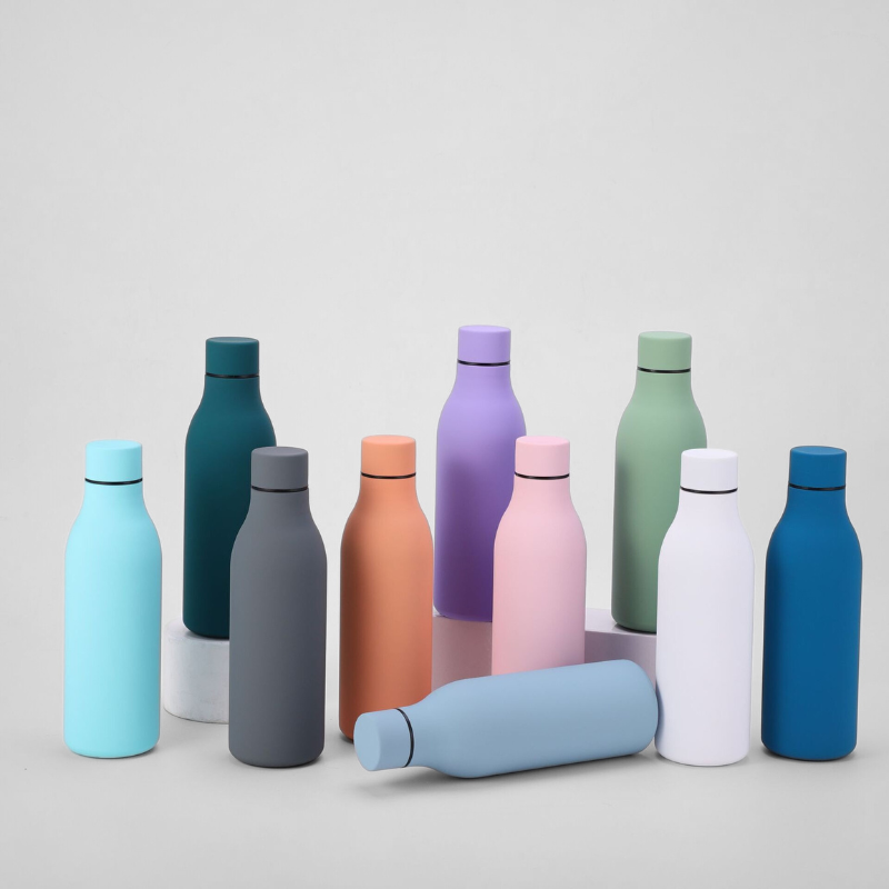 Classy Cola-Shaped Vacuum Flask | Double-Wall Custom | Promotional Bulk Supply