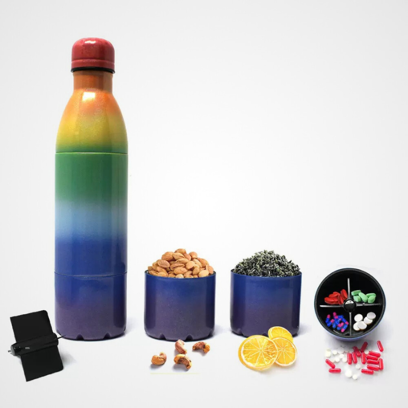 Classic Small-Mouth Vacuum Thermos | 500ml Double-Wall Steel | Wholesale Corporate Gift