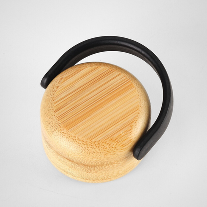 Minimalist Bamboo Base Hydration Flask | 500ml Double-Wall | Sustainable Wholesale