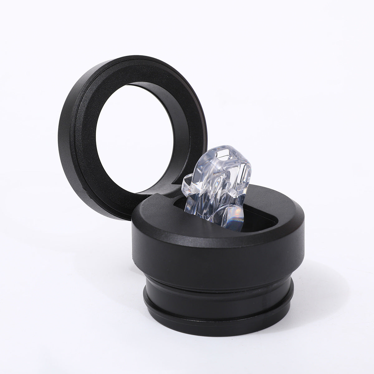 24oz MagSafe Straw Sports Bottle | Pop-Up Mouthpiece & Magnetic Ring Lid | Gym Hydration