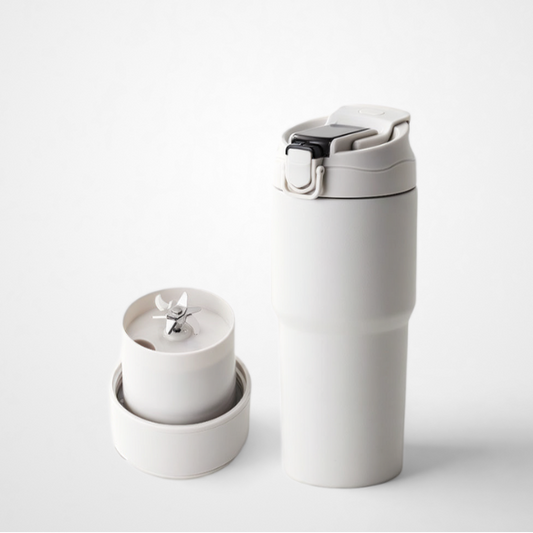 XL 680ml Insulated Travel Blender Bottle | SUS316 Inner Liner | High-End Gym B2B